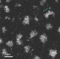 Images of catalytic nanoparticles